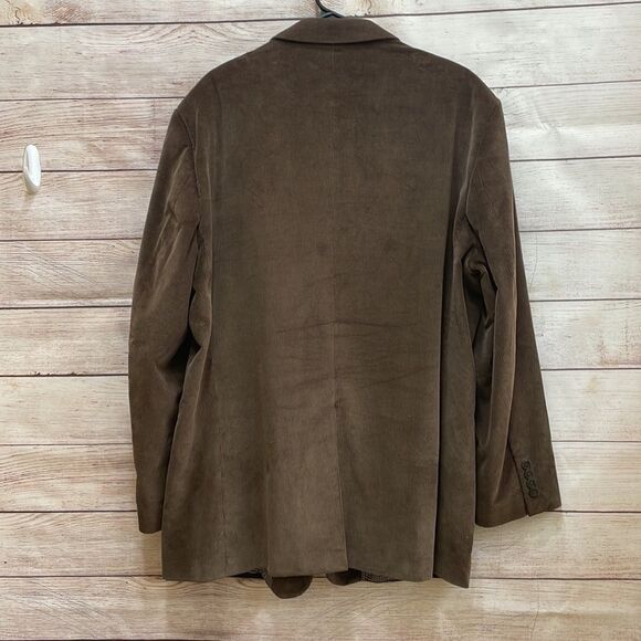 EXCELLENT CONDITION SADDLEBRED CORDUROY BLAZER IN BROWN - Picture 7 of 7